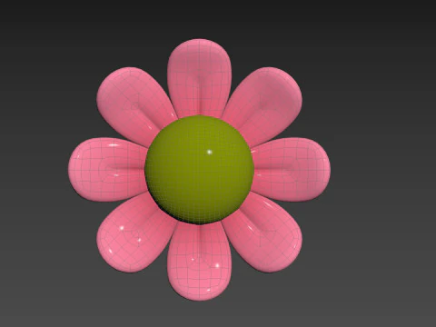 Character243 Devil Flower 3D Model