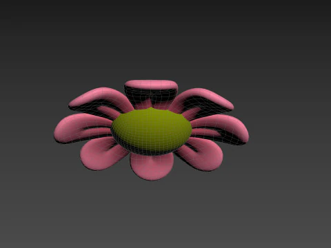 Character243 Devil Flower 3D Model