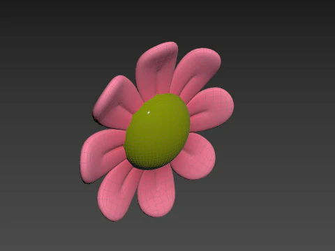 Character243 Devil Flower 3D Model