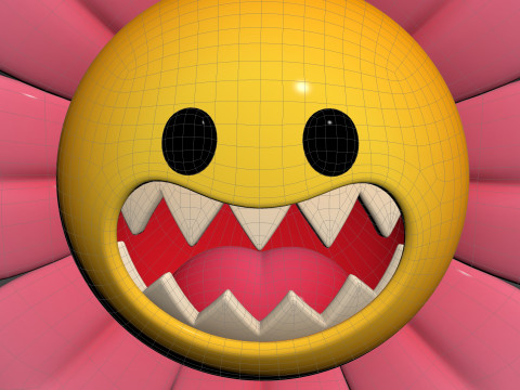 Character243 Devil Flower Modelo 3D