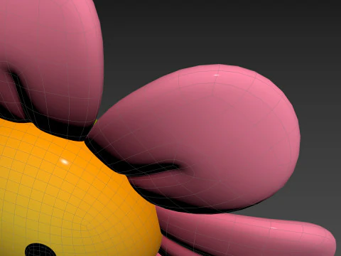 Character243 Devil Flower 3D Model