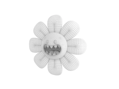 Character243 Devil Flower 3D Model