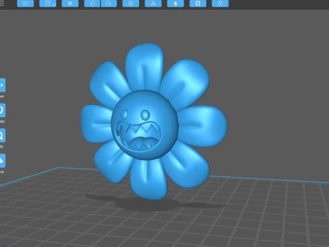 Character243 Devil Flower 3D Model