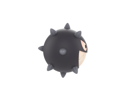 Character244 Spike Ball 3D 模型