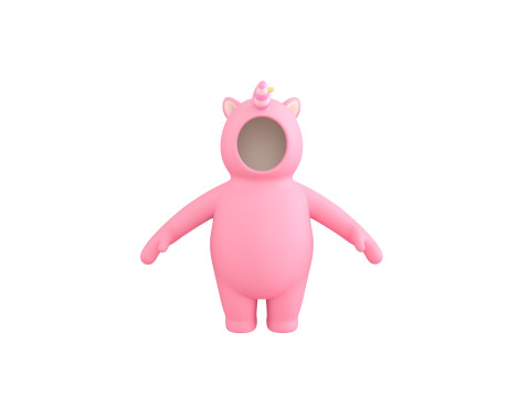 Prop227 Unicorn Suit 3D 모델