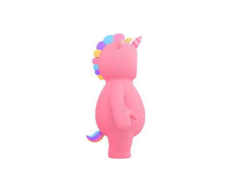 Prop227 Unicorn Suit 3D 모델