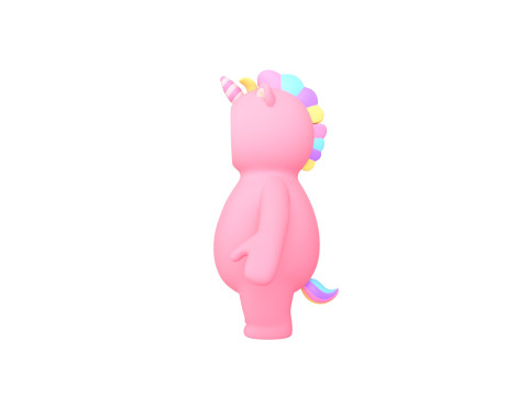 Prop227 Unicorn Suit 3D 모델