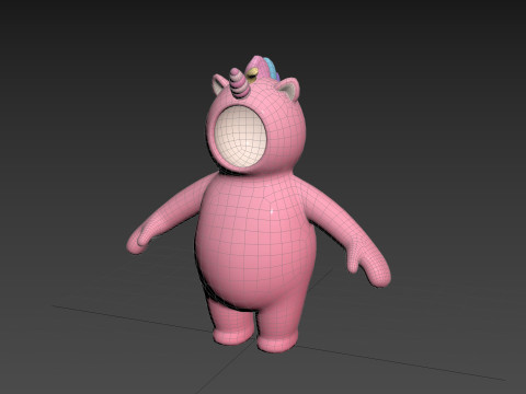 Prop227 Unicorn Suit 3D 모델