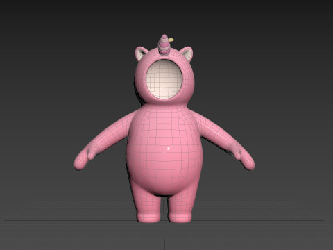 Prop227 Unicorn Suit 3D 모델