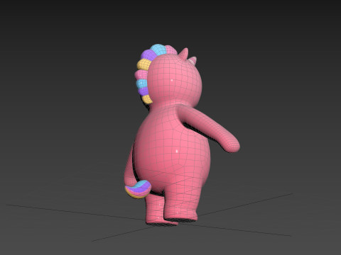 Prop227 Unicorn Suit 3D 모델
