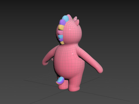 Prop227 Unicorn Suit 3D 모델