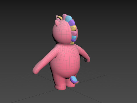 Prop227 Unicorn Suit 3D 모델