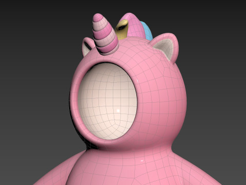 Prop227 Unicorn Suit 3D 모델