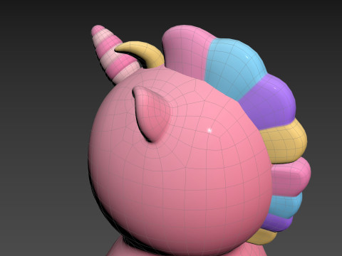 Prop227 Unicorn Suit 3D 모델