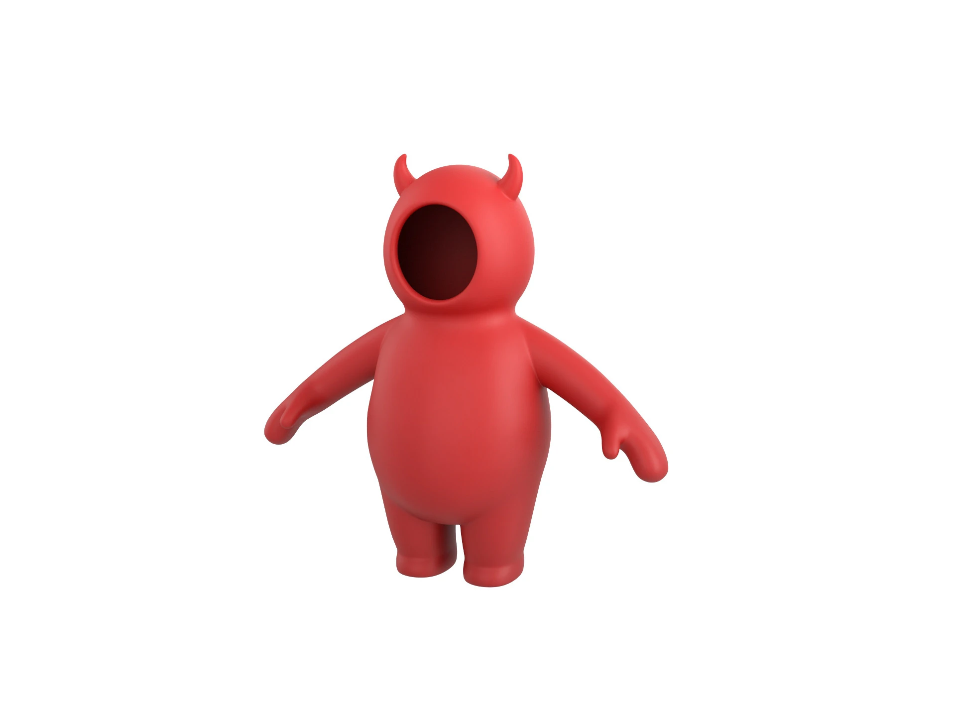 Prop228 Devil Suit 3D Model .c4d .max .obj .3ds .fbx .stl .blend 