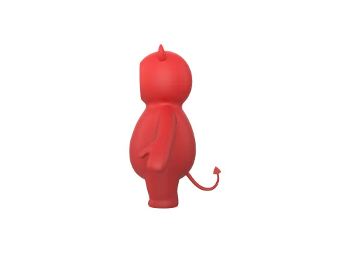 Prop228 Devil Suit 3D Model