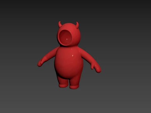 Prop228 Devil Suit 3D Model