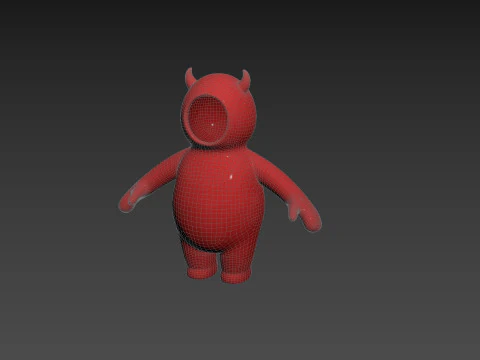 Prop228 Devil Suit 3D Model
