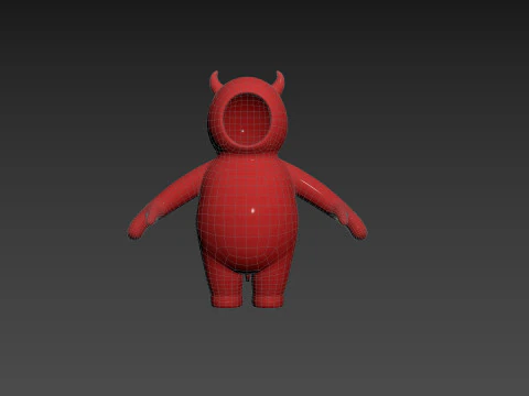 Prop228 Devil Suit 3D Model