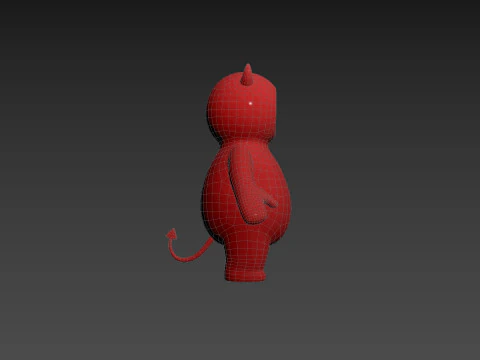 Prop228 Devil Suit 3D Model