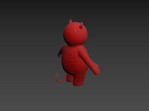 Prop228 Devil Suit 3D Model