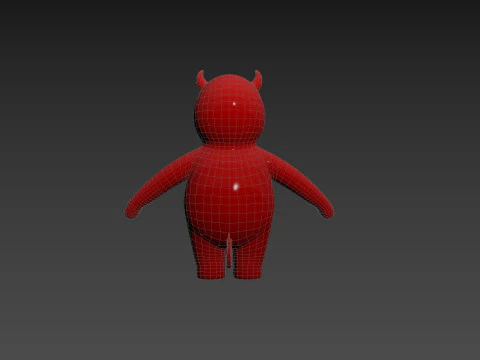 Prop228 Devil Suit 3D Model