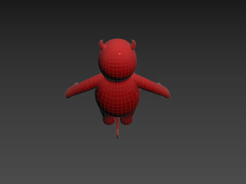 Prop228 Devil Suit 3D Model