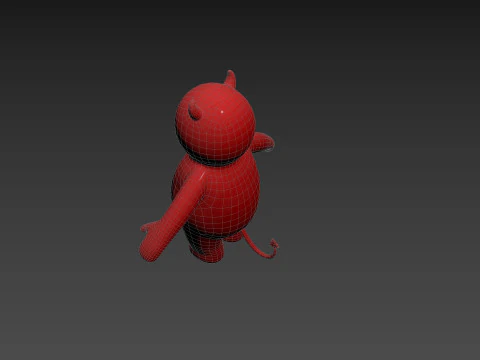 Prop228 Devil Suit 3D Model