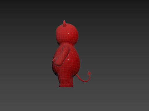Prop228 Devil Suit 3D Model