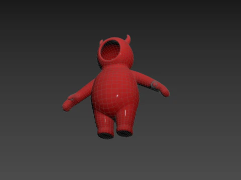 Prop228 Devil Suit 3D Model