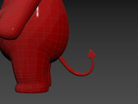 Prop228 Devil Suit 3D Model