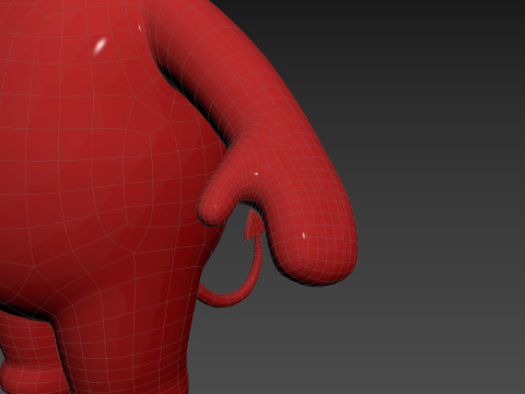 Prop228 Devil Suit 3D 模型