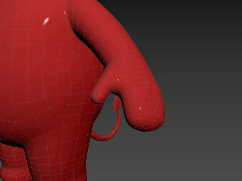 Prop228 Devil Suit 3D Model
