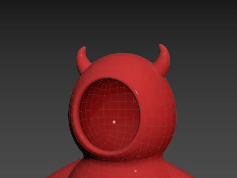 Prop228 Devil Suit 3D Model