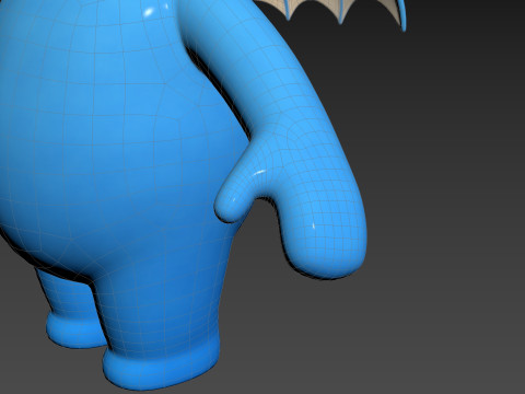 Prop229 Monster Suit 3D Model