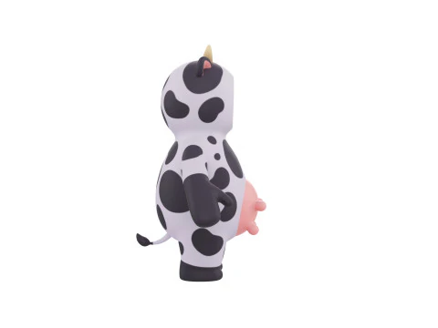 Prop232 Cow Suit 3D Model