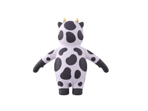 Prop232 Cow Suit 3D Модель