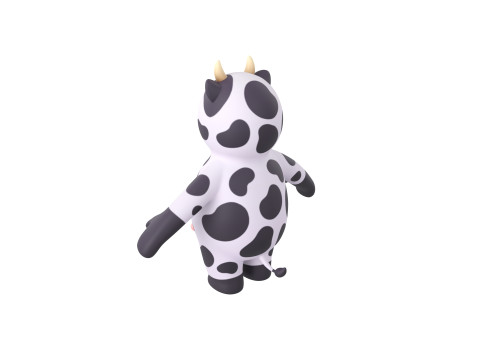 Prop232 Cow Suit 3D Модель