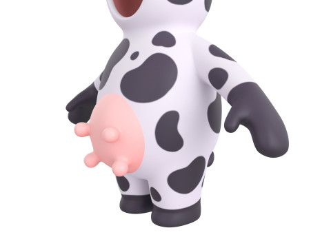 Prop232 Cow Suit 3D Модель