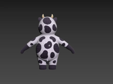 Prop232 Cow Suit 3D Model