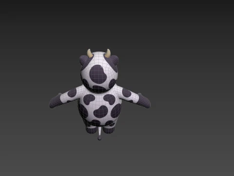 Prop232 Cow Suit 3D Model