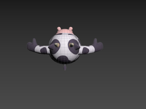 Prop232 Cow Suit 3D Модель