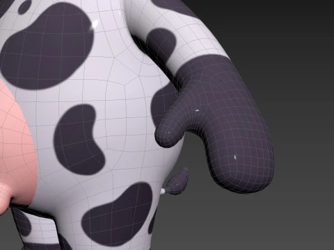 Prop232 Cow Suit 3D Model