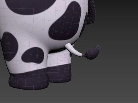 Prop232 Cow Suit 3D Model