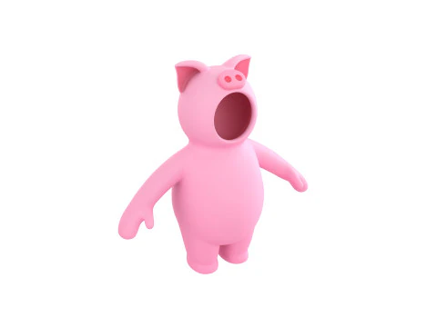 Prop233 Pig Suit 3D Model