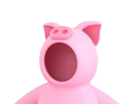 Prop233 Pig Suit 3D Модель