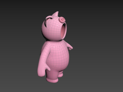 Prop233 Pig Suit 3D Модель