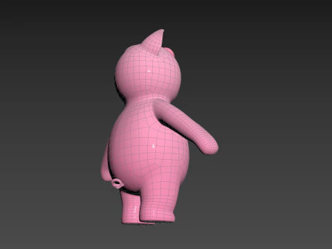 Prop233 Pig Suit 3D Model