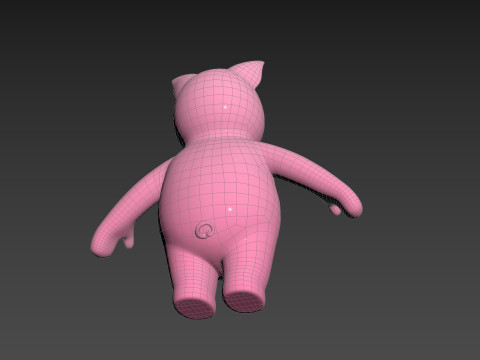 Prop233 Pig Suit 3D Модель