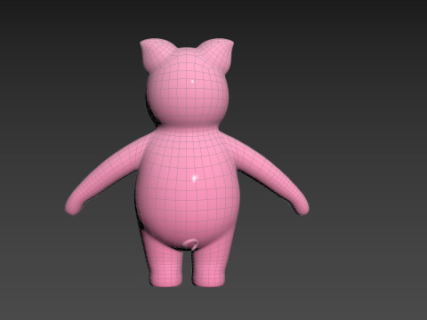 Prop233 Pig Suit 3D Модель